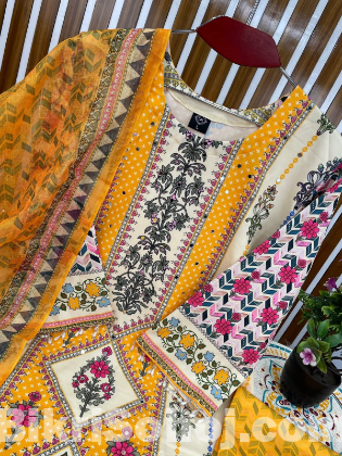 Digital Print Three Piece